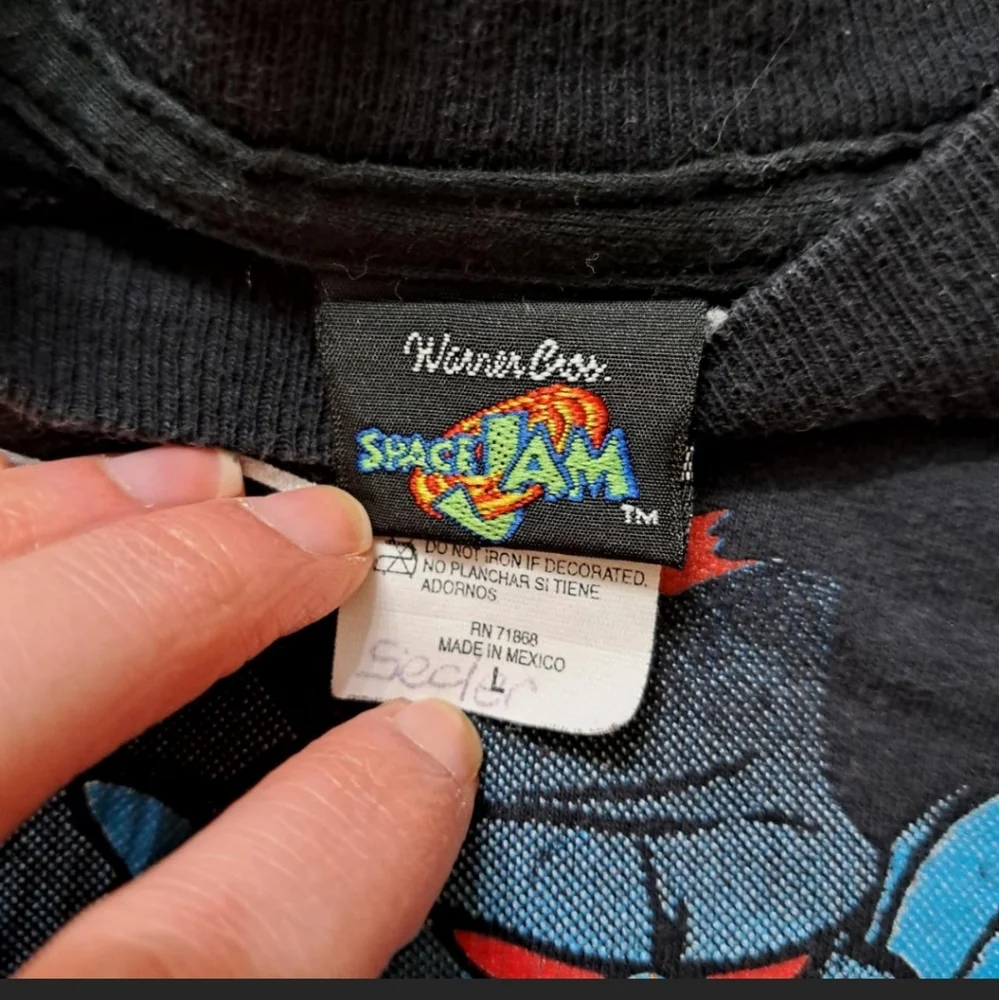 Vintage 1996 Space Jam T-shirt Double Sided